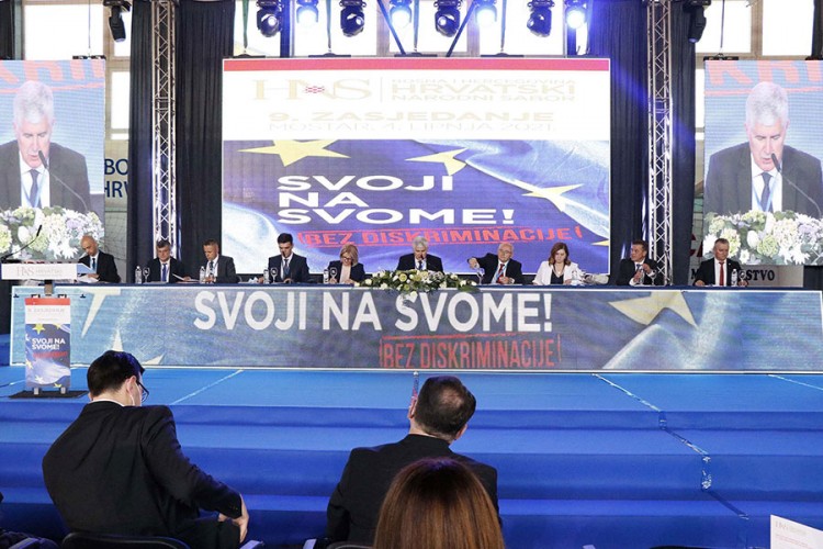 HNS u Mostaru usvojio rezoluciju: Legitimno predstavljanje Hrvata donja granica