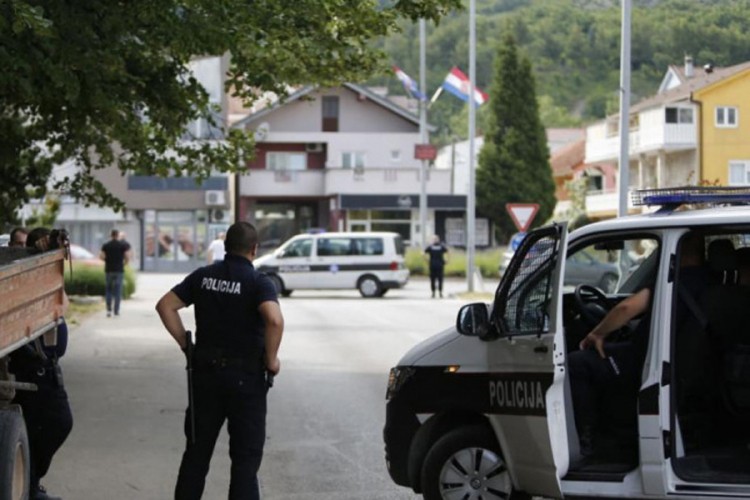 Pucnjava u Mostaru, policija na nogama