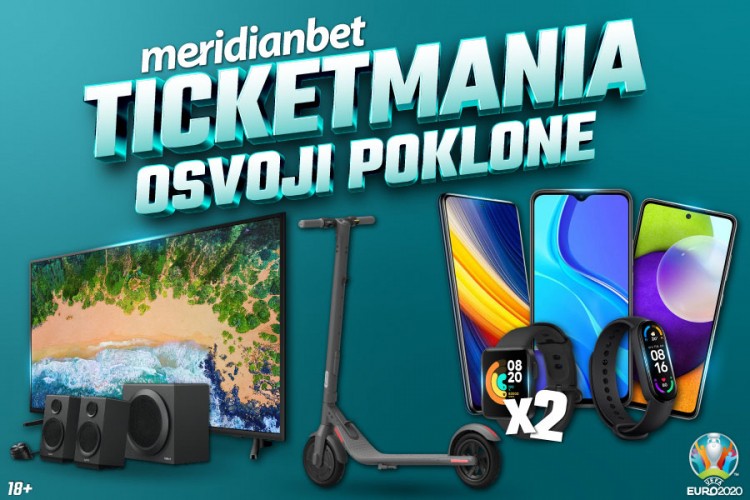 EURO 2020: SMART POKLONI spremni! Uzmi parče Meridian Ticketmanie!