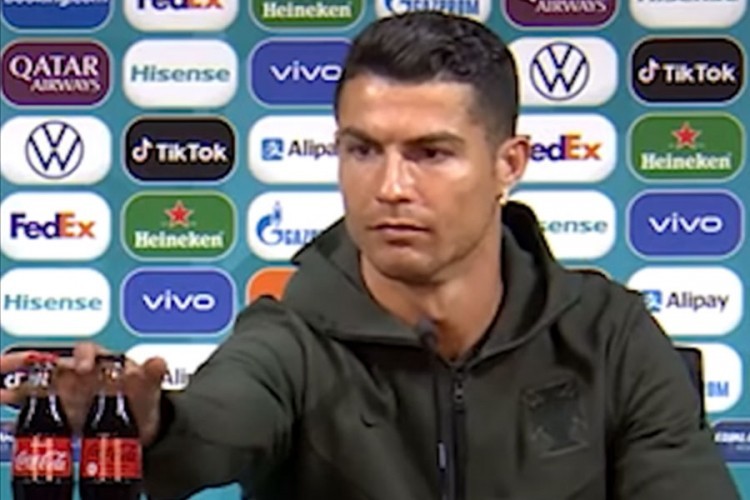 Ronaldo "oborio" dionice Coca-cole