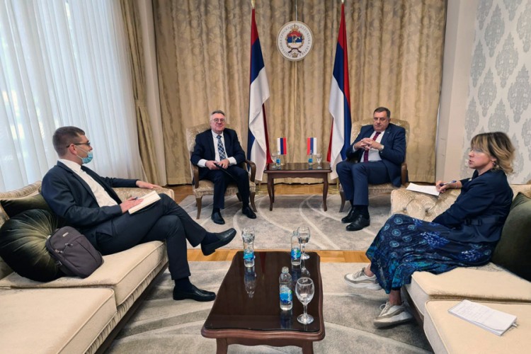 Dodik i Kalabuhov saglasni: BiH da preuzme odgovornost za svoju budućnost