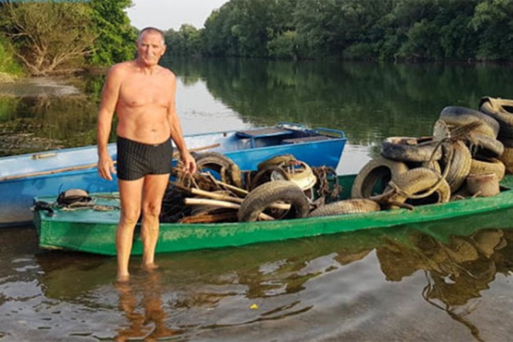 Prijedorčanin cio život čisti korito Sane