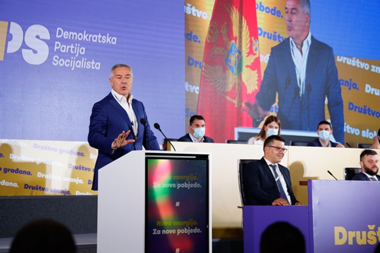 Ðukanović: DPS će skratiti vrijeme trajanja Vladi Crne Gore