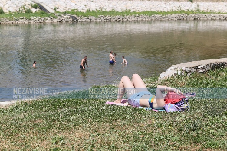 Voda zagađena na svih sedam kupališta na Vrbasu i Vrbanji