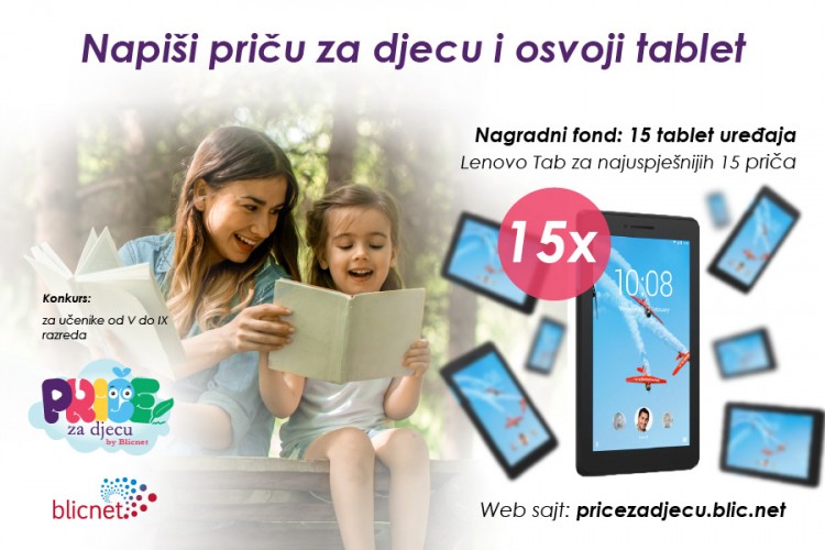 Nagradni konkurs "Blicnet - Priče za djecu" završava 1. jula