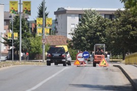 Sanacija kolovoza u dužini od 550 metara