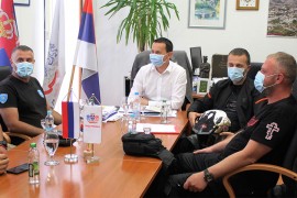Moto-trening o bezbjednoj vožnji u Trebinju