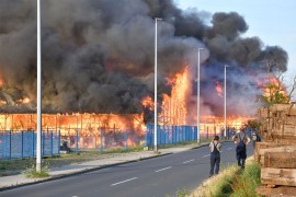 Veliki požar u Čakovcu izazvala dva djeteta