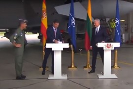 Vojni avion prekinuo konferenciju premijera Španije i predsjednika ...
