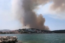 Izbio veliki požar na Čiovu