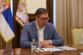 Vučić: Dok je moje reči, na Zvečanu će biti srpska zastava