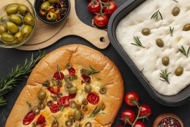 Rustikalna fokača, pogača na italijanski način