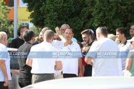 Okupljeni na protestu zbog Osmice: Hapšenje predstava za javnost