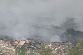 Planula trebinjska gradska deponija, odjekivale i detonacije