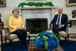 Bajden dočekao Merkel, razgovarala i sa Haris