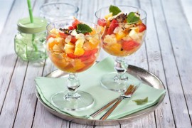 Voćna salata s maskarponeom