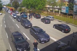 Gužve na ulazu u BiH