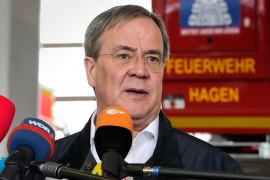 Nasljednik Merkelove se smijao tokom obilaska poplavljenih područja ...
