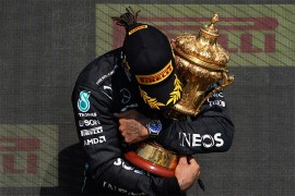 Hamilton slavio u Silverstonu
