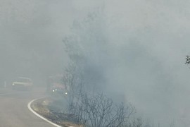Požar kod Nikšića, u gašenju pomažu i trebinjski vatrogasci