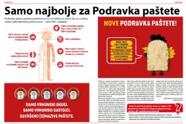 Biramo Podravka pileće paštete - jer je važno šta jedemo