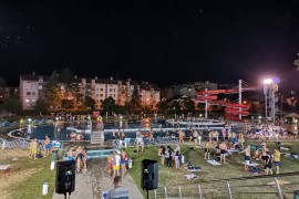 U četvrtak noćno kupanje na "Akvani" uz muziku
