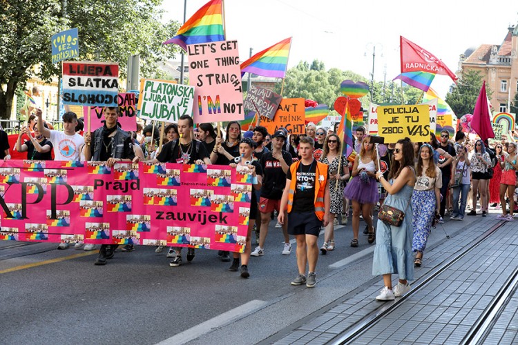 U Zagrebu održana Povorka ponosa