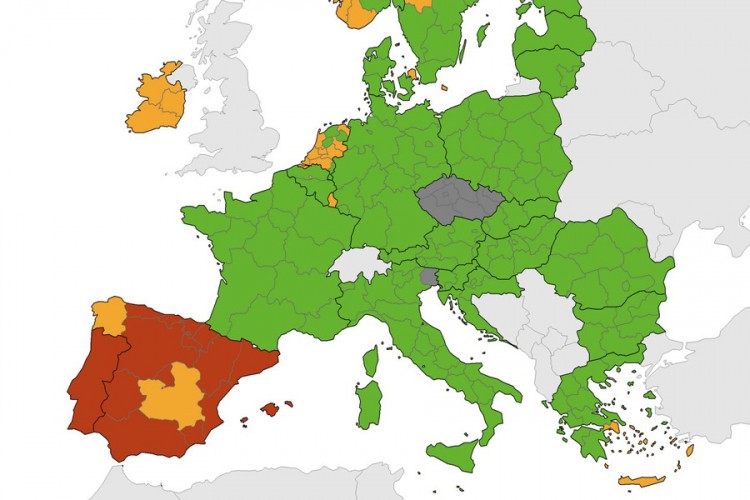 ECDC ažurirao korona kartu, hrvatski turistički konkurenti u problemu