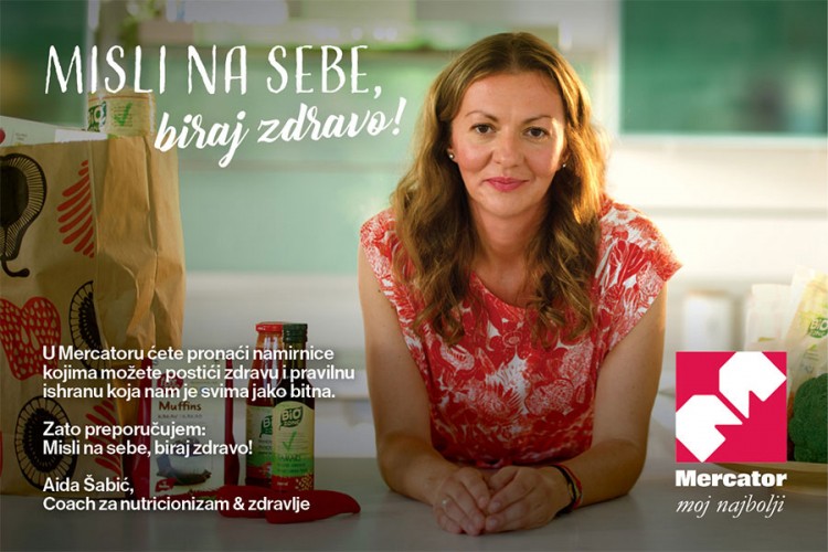 Mercator BH pokrenuo kampanju "Misli na sebe, biraj zdravo"