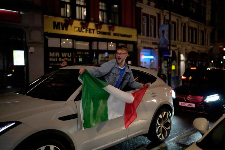 Titula evropskog prvaka se slavila širom Italije