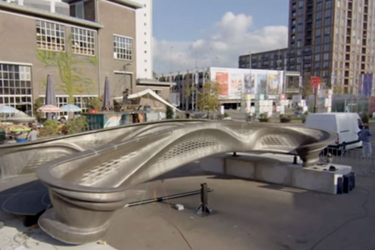 U Amsterdamu otvoren prvi 3D printani most na svijetu