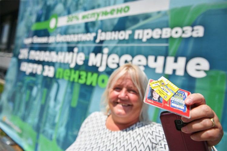 Od petka jeftinije mjesečne karte za banjalučke penzionere