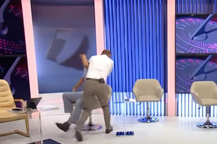 Političari se potukli u emisiji uživo
