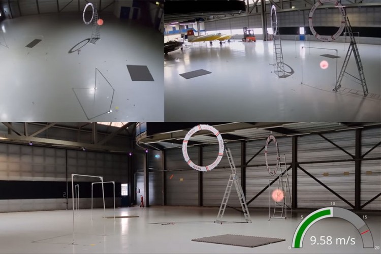 Autonomni dron pobijedio u trci dva ljudska pilota