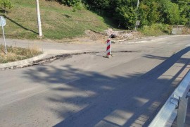 Počela sanacija klizišta u Priječanima