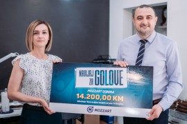 Završena akcija, Mozzart donirao novac "Srcu za djecu"