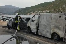 Poznat uzrok požara kod Dubrovnika u kojem su gorjeli gliseri, skuteri ...