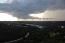 U Hrvatskoj najavljeno nevrijeme, zabilježene pijavice