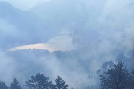 Provala oblaka gasi požar na području Jablanice