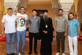 Patrijarh Porfirije ugostio poznate glumce i predstavnike Egzita