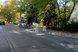 Počelo obilježavanje horizontalne signalizacije u Banjaluci