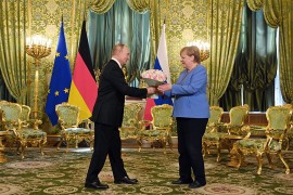 Završen sastanak Merkelove i Putina: Dijalog važan i pored ...