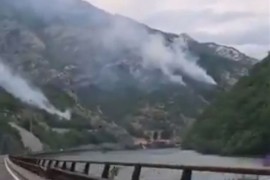 Ponovo aktivan požar iznad donje Jablanice