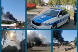 Kako je savladan veliki požar u Banjaluci