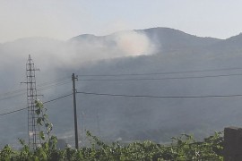 Aktivan požar u rejonu Uvjeća-Zupci u Trebinju