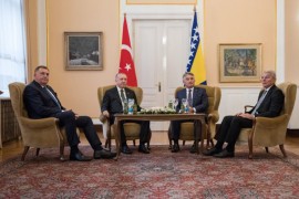 Erdoan se sastao sa članovima Predsjedništva BiH