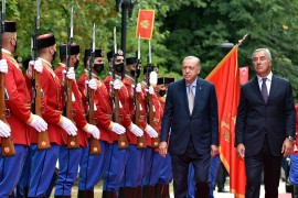 Đukanović dočekao Erdoana na Cetinju