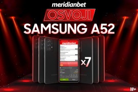 Meridian pokloni: Samsung A52 i 20 KM za besplatno klađenje