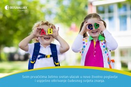 Radnicima Bosnalijeka čija djeca kreću u prvi razred osiguran ...