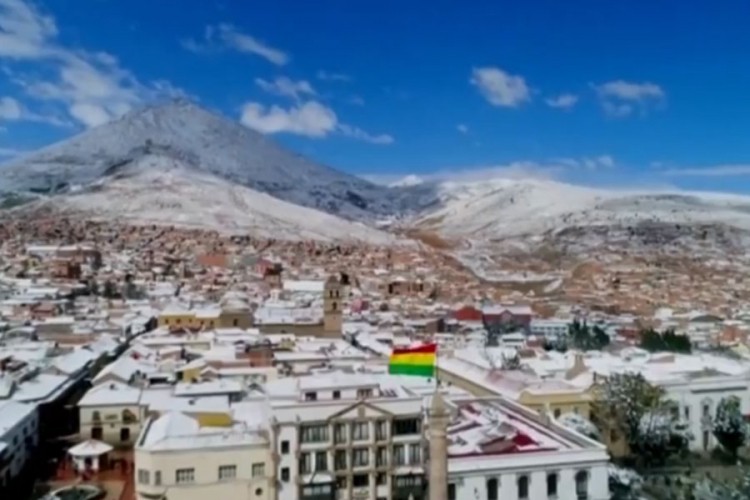 Snježne padavine u Boliviji i Peruu